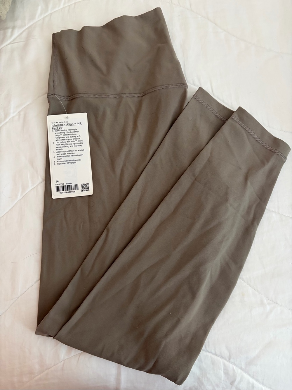 lululemon athletica High-Rise Leggings in Taupe